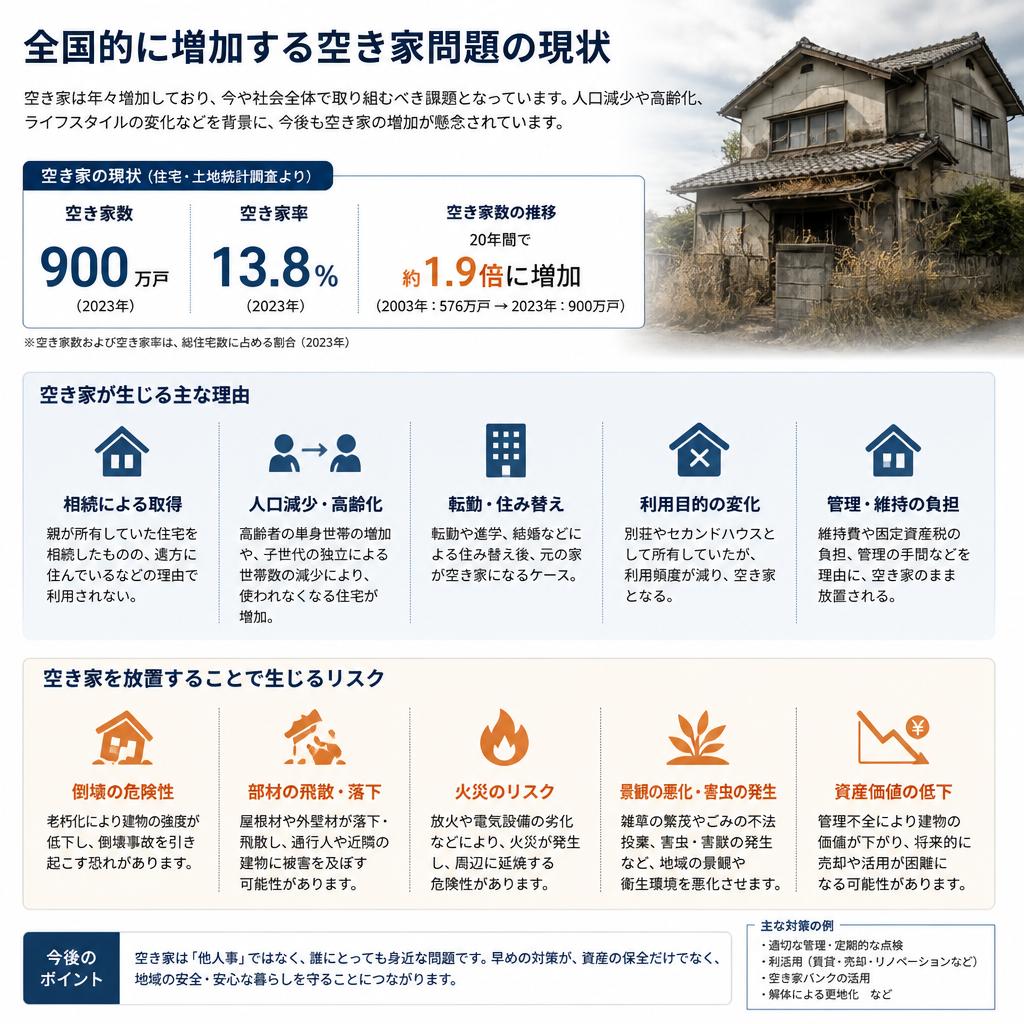 2. 空き家問題の現状