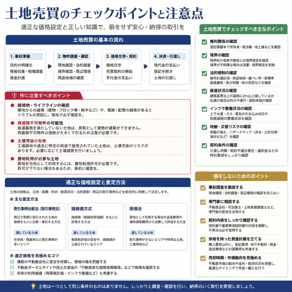 4. 土地の売買に関するポイント